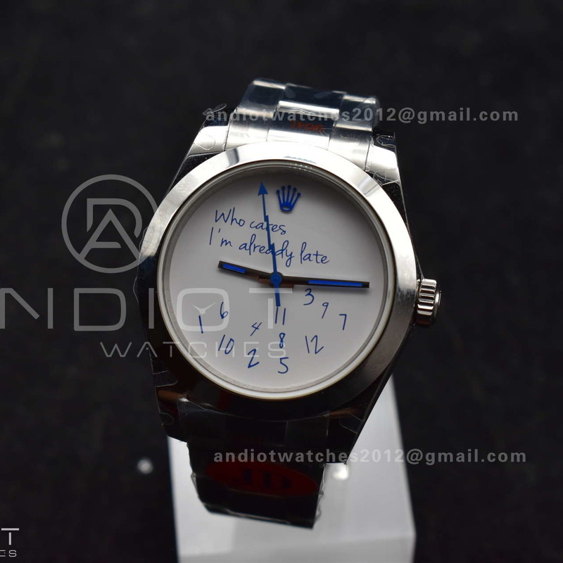 Milgauss Who Cares JDF 1:1 Best Edition 904L Steel on SS Bracelet VR3131